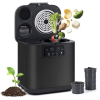 Kitchen Waste Combiner 500W Home Waste Processor with LED Display, Activated Carbon Filter, 4L Food Waste Crusher